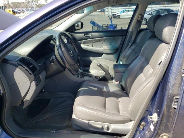 1HGCM66574A023302 - 2004 HONDA ACCORD EX BLUE photo 7