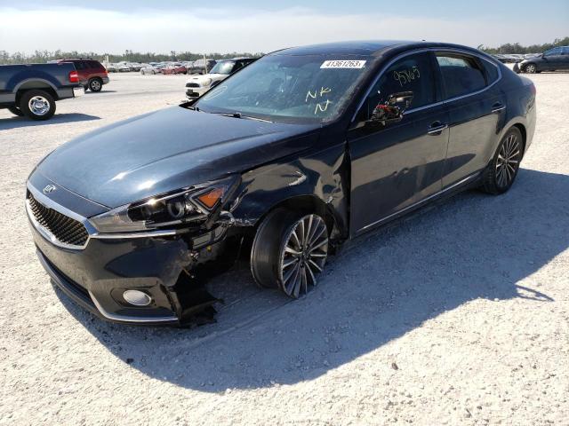 KNALC4J1XH5068692 - 2017 KIA CADENZA PREMIUM BLUE photo 1