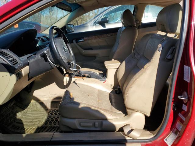 1HGCM82645A003987 - 2005 HONDA ACCORD EX BURGUNDY photo 7