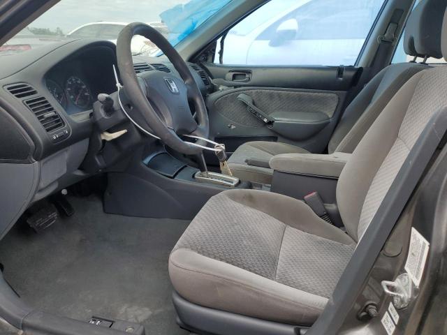 2HGES16345H623181 - 2005 HONDA CIVIC DX VP GRAY photo 7