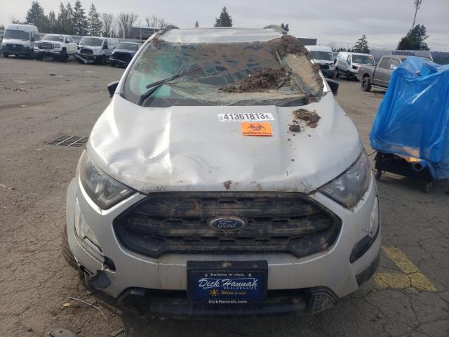 MAJ6S3JL1LC365374 - 2020 FORD ECOSPORT SES SILVER photo 5