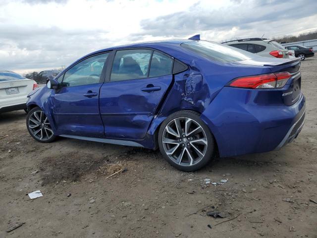 5YFS4RCEXLP018735 - 2020 TOYOTA COROLLA SE BLUE photo 2