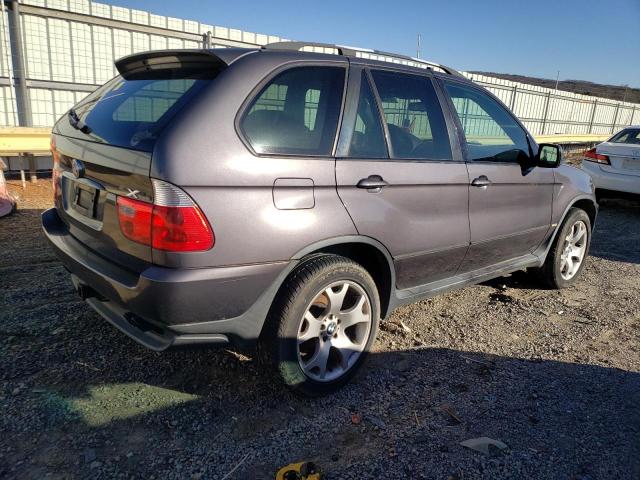 5UXFB33553LH45005 - 2003 BMW X5 4.4I GRAY photo 3