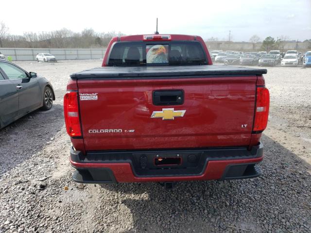 1GCGSCEN0K1304957 - 2019 CHEVROLET COLORADO LT RED photo 6