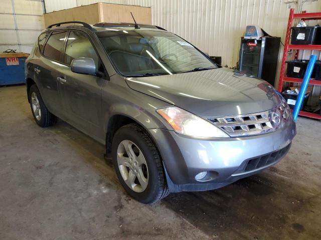 JN8AZ08WX5W444532 - 2005 NISSAN MURANO SL GRAY photo 4