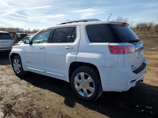 2GKFLZE34D6362360 - 2013 GMC TERRAIN DENALI WHITE photo 2