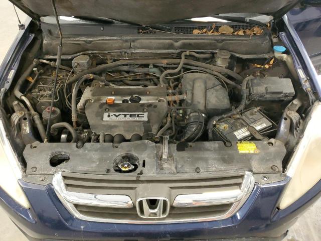 JHLRD78994C800407 - 2004 HONDA CR-V EX BLUE photo 12