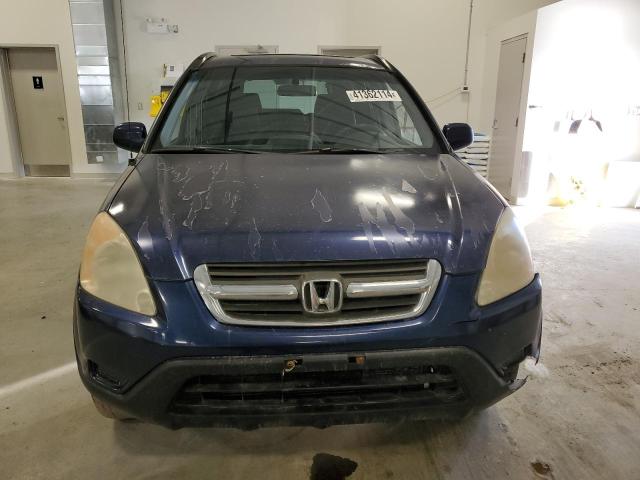 JHLRD78994C800407 - 2004 HONDA CR-V EX BLUE photo 5