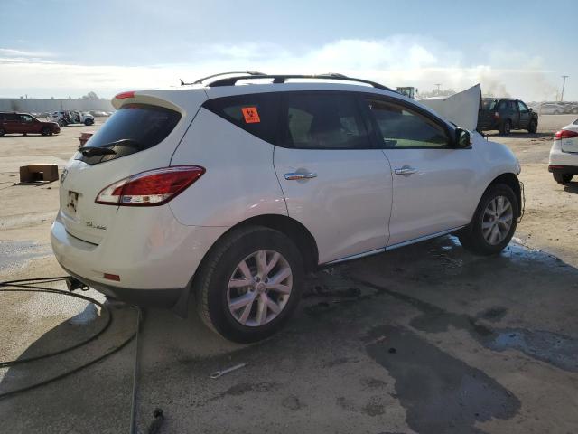 JN8AZ1MW2CW212841 - 2012 NISSAN MURANO S WHITE photo 3