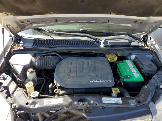 2C4RC1BG7ER395211 - 2014 CHRYSLER TOWN & COU TOURING ვერცხლისფერი ფოტო 12