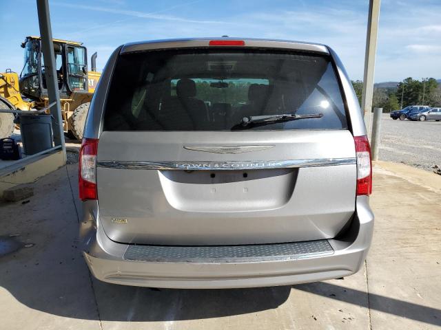 2C4RC1BG7ER395211 - 2014 CHRYSLER TOWN & COU TOURING ვერცხლისფერი ფოტო 6