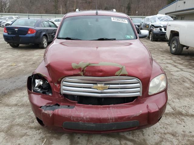 3GNCA23B79S507624 - 2009 CHEVROLET HHR LT BURGUNDY photo 5