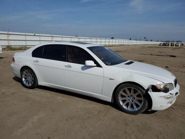 WBAHN835X7DT67434 - 2007 BMW 750 WHITE photo 4