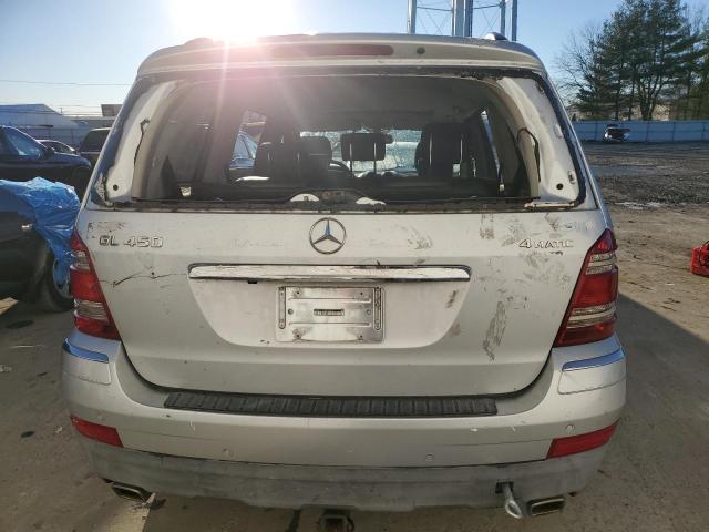 4JGBF71E29A455381 - 2009 MERCEDES-BENZ GL 450 4MATIC SILVER photo 6