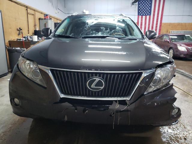 2T2BK1BA1AC002597 - 2010 LEXUS RX 350 BLACK photo 5