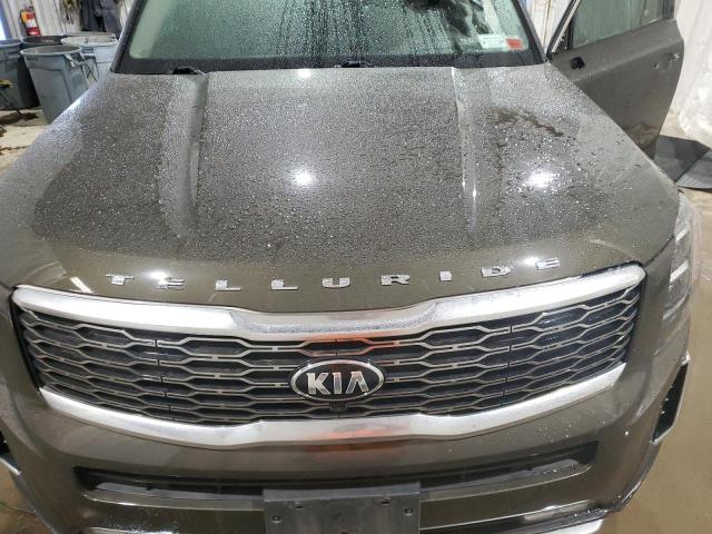 5XYP5DHC6LG002761 - 2020 KIA TELLURIDE SX GREEN photo 12