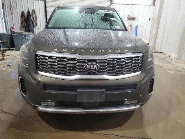 5XYP5DHC6LG002761 - 2020 KIA TELLURIDE SX GREEN photo 5