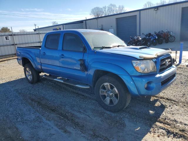 3TMMU52N78M005782 - 2008 TOYOTA TACOMA DOUBLE CAB LONG BED BLUE photo 4