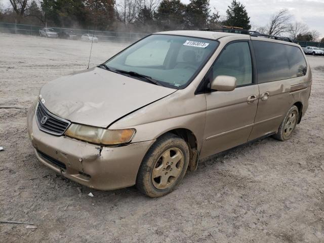 2HKRL186XYH521898 - 2000 HONDA ODYSSEY EX GOLD photo 1