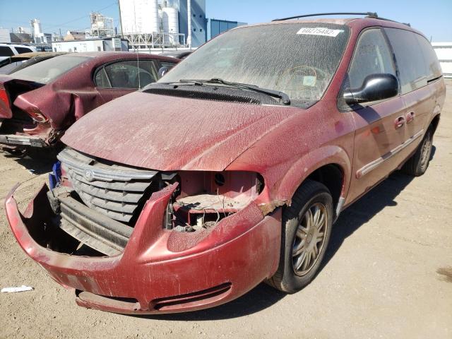 2A4GP54L17R209124 - 2007 CHRYSLER TOWN & COU TOURING 红色 照片 2