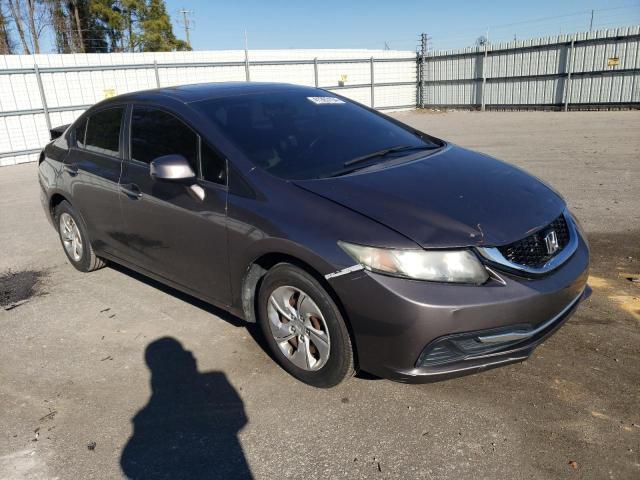 19XFB2F86DE256119 - 2013 HONDA CIVIC EX GRAY photo 4