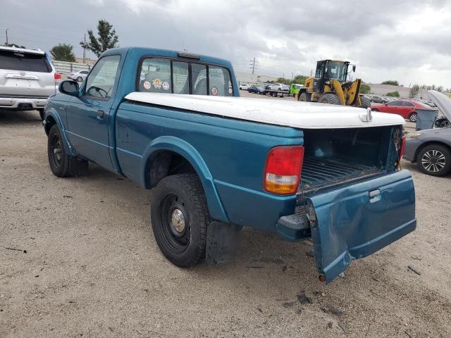 1FTCR11X4PTA36528 - 1993 FORD RANGER BLUE photo 2