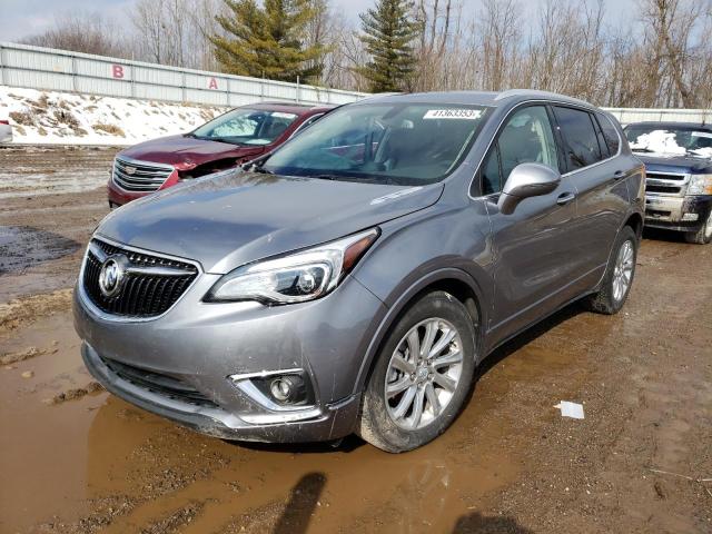 LRBFXCSA1KD014643 - 2019 BUICK ENVISION ESSENCE GRAY photo 1