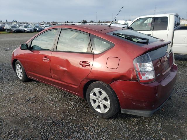 JTDKB20U853091235 - 2005 TOYOTA PRIUS RED photo 2