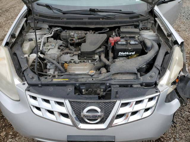 JN8AS5MV8DW617560 - 2013 NISSAN ROGUE S SILVER photo 12