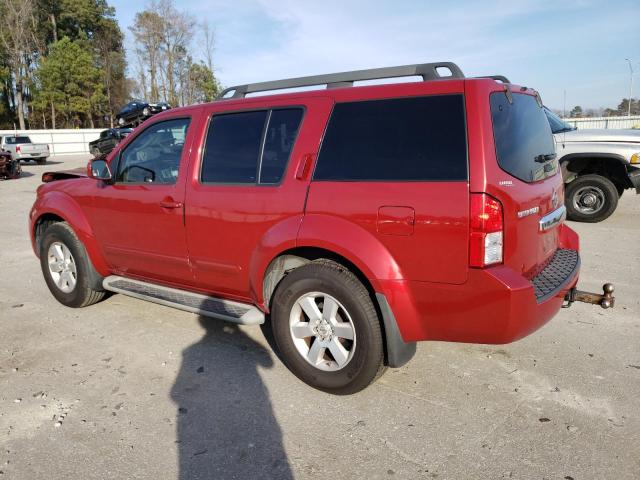 5N1AR1NB0CC607976 - 2012 NISSAN PATHFINDER S RED photo 2