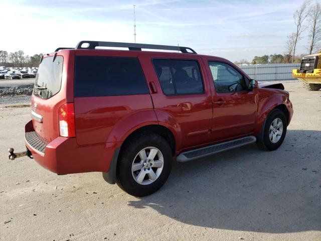 5N1AR1NB0CC607976 - 2012 NISSAN PATHFINDER S RED photo 3