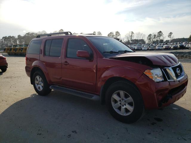 5N1AR1NB0CC607976 - 2012 NISSAN PATHFINDER S RED photo 4