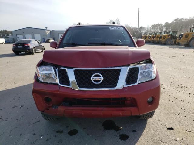 5N1AR1NB0CC607976 - 2012 NISSAN PATHFINDER S RED photo 5