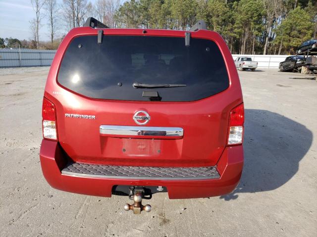 5N1AR1NB0CC607976 - 2012 NISSAN PATHFINDER S RED photo 6