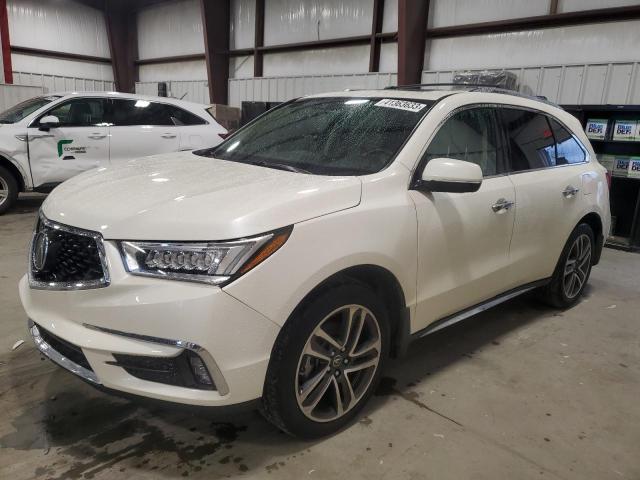 5FRYD3H83HB014389 - 2017 ACURA MDX ADVANCE WHITE photo 1