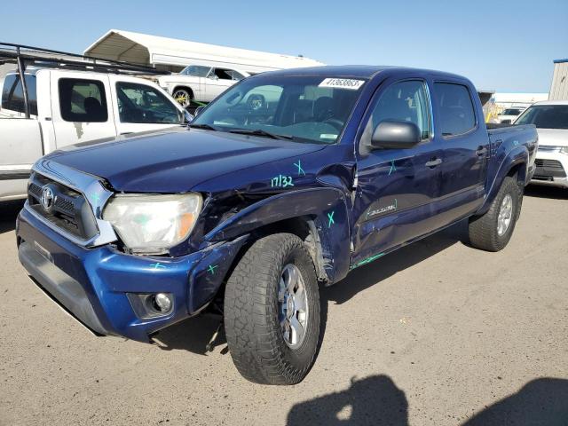 3TMJU4GN7FM178348 - 2015 TOYOTA TACOMA DOUBLE CAB PRERUNNER BLUE photo 1