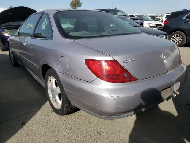 19UYA2259VL014149 - 1997 ACURA CL BEIGE photo 2