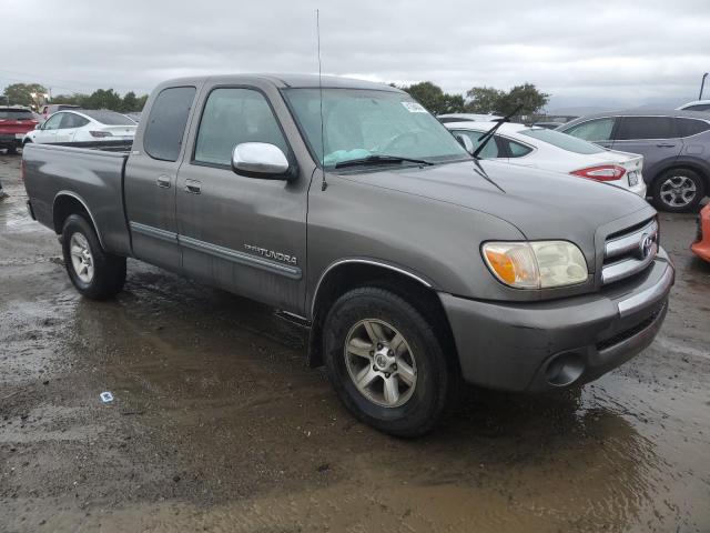 5TBRT34185S470695 - 2005 TOYOTA TUNDRA ACCESS CAB SR5 GRAY photo 4