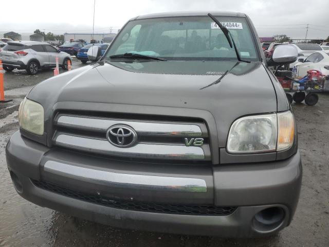 5TBRT34185S470695 - 2005 TOYOTA TUNDRA ACCESS CAB SR5 GRAY photo 5