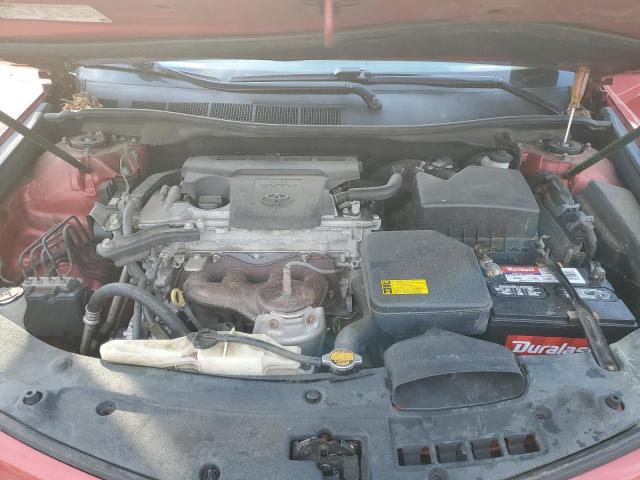 4T1BF1FKXDU652365 - 2013 TOYOTA CAMRY L RED photo 11