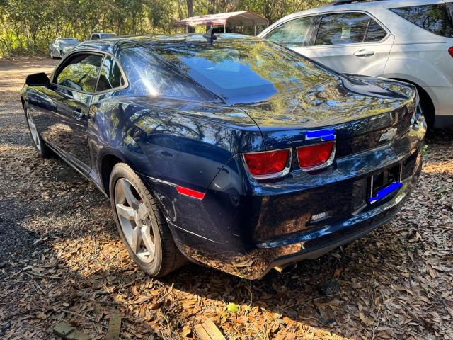 2G1FG1EV5A9206494 - 2010 CHEVROLET CAMARO LT BLUE photo 3