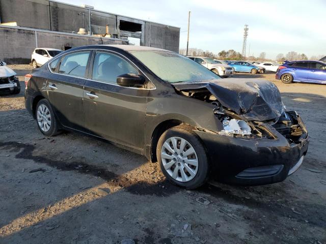 3N1AB7AP4DL766053 - 2013 NISSAN SENTRA S BLACK photo 4