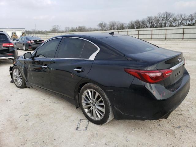 JN1EV7AP5JM356694 - 2018 INFINITI Q50 LUXE BLACK photo 2