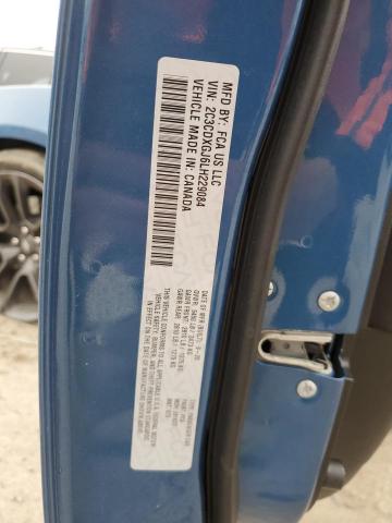 2C3CDXGJ6LH229084 - 2020 DODGE CHARGER SCAT PACK BLUE photo 12