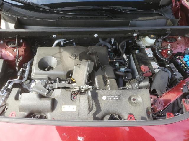 JTMW1RFV8LD059941 - 2020 TOYOTA RAV4 XLE RED photo 11