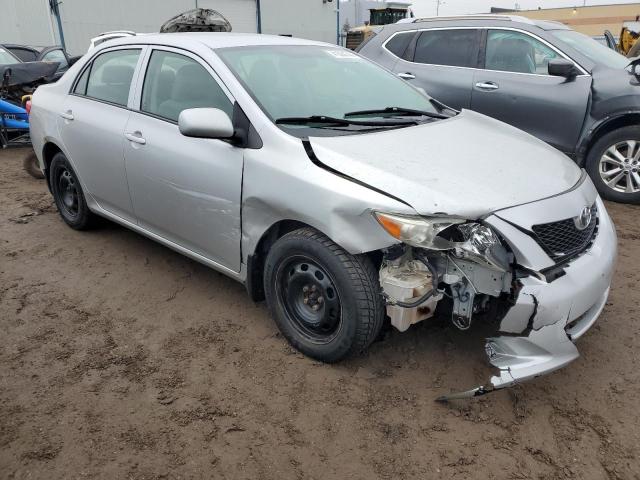 2T1BU40E19C154865 - 2009 TOYOTA COROLLA BASE SILVER photo 4