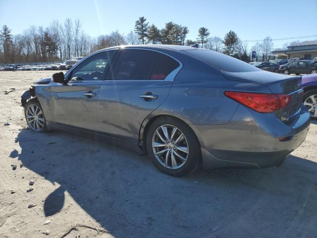 JN1EV7AR9GM343148 - 2016 INFINITI Q50 PREMIUM SILVER photo 2