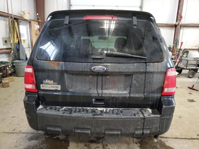 1FMCU9D76CKB46159 - 2012 FORD ESCAPE XLT BLACK photo 6