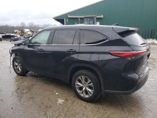 5TDGZRBH6LS503979 - 2020 TOYOTA HIGHLANDER XLE 黑色 照片 2