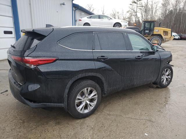 5TDGZRBH6LS503979 - 2020 TOYOTA HIGHLANDER XLE 黑色 照片 3